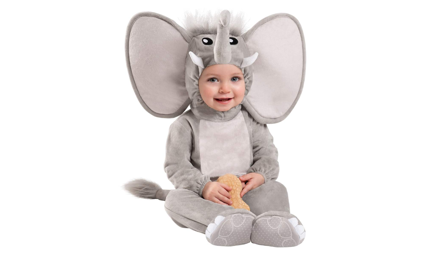 Baby Faux Fur Lil’ Elephant Costume
